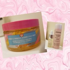 Ginger and turmeric vitamin C jelly mask